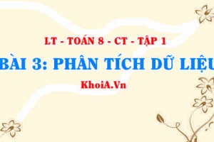 Phát hiện và giải quyết vấn đề quan phân tích dữ liệu thống kê? Toán 8 bài 3 ct1c4b3